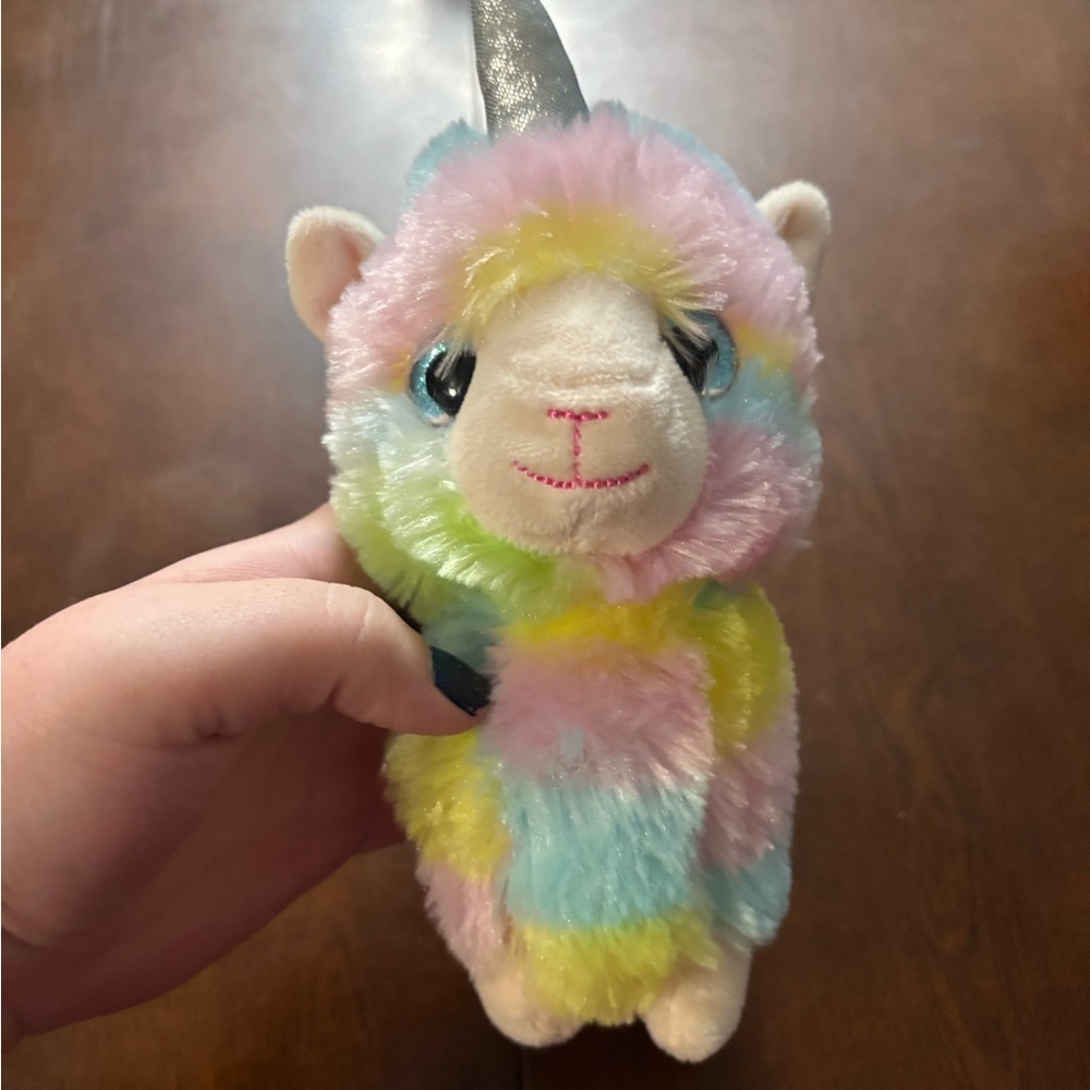 Colorful Plush Unicorn llama Toy